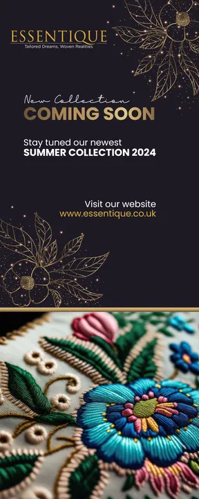 Essentique — pull-up banner