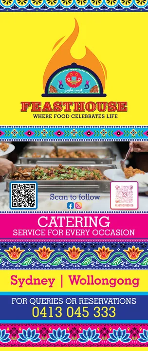 FeastHouse — pull-up banner