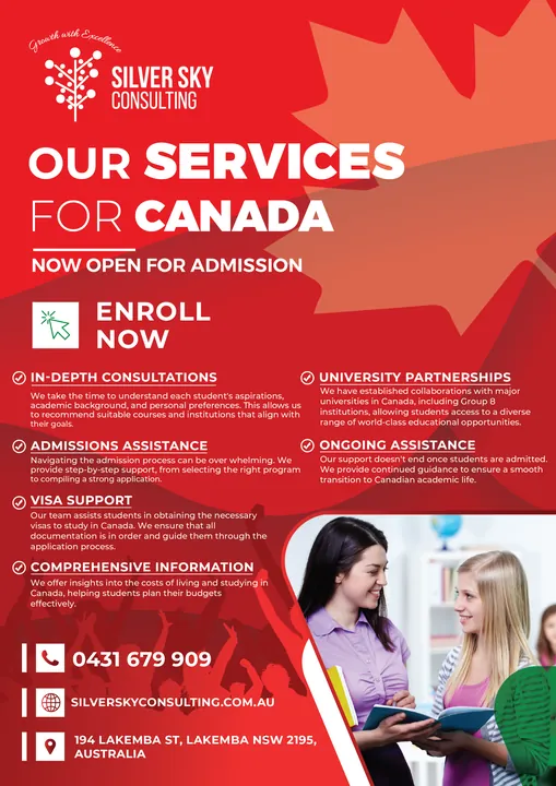 SilverSky Consulting — Canada theme flyer