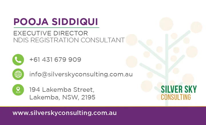 SilverSky Consulting — business card