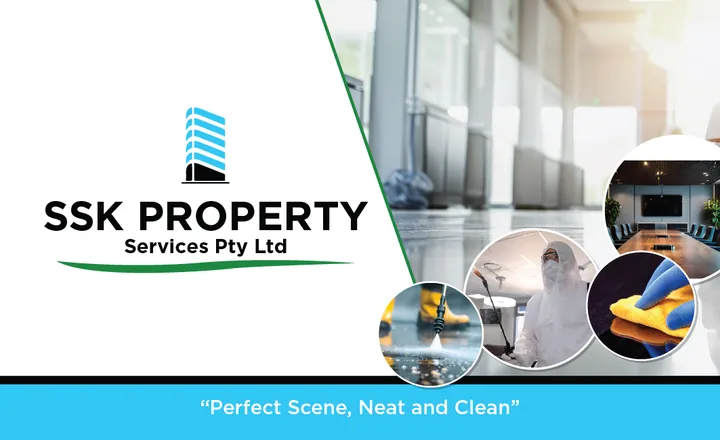 SSK Property Services — business cards