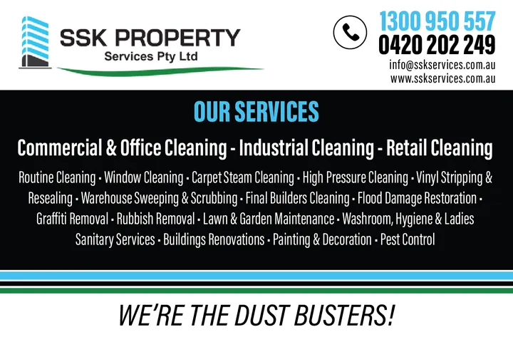 SSK Property Services — fridge magnet