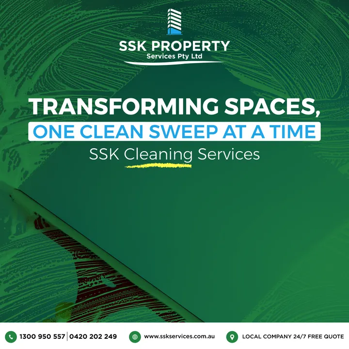 SSK Property Services — before and after post